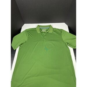 Drake Waterfowl Polo Shirt Mens Green XL Performance Golf Fishing Etc